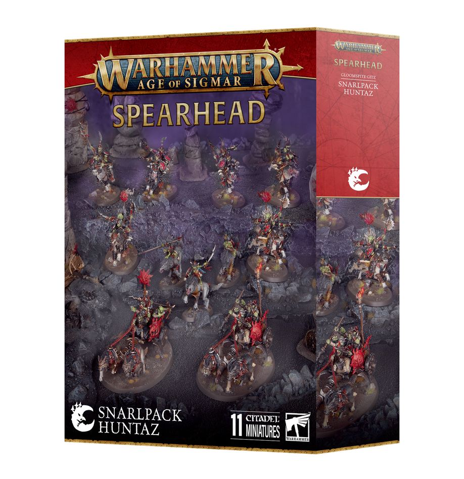 Spearhead: Gloomspite Gitz – Snarlpack Huntaz 70-894