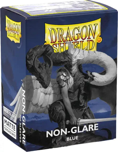 Dragon Shield Matte Sleeve - Non-Glare Blue 100ct AT-11823