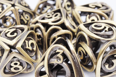 Hollow Metal RPG Set: Hollow Hearts Antique Bronze