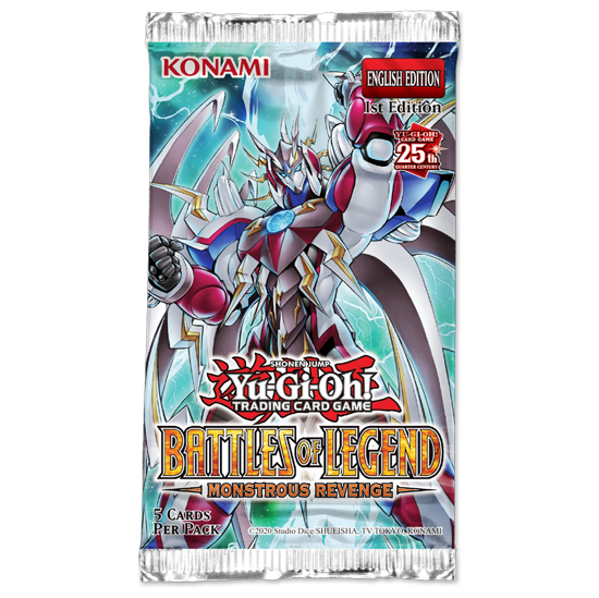 Yu-Gi-Oh: Battles of Legend - Monstrous Revenge - Booster Pack