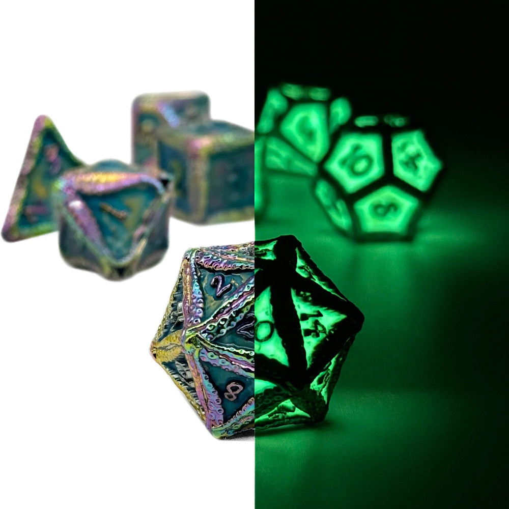 Alloy Metal RPG Set: Pirate Dice - Secret Stash