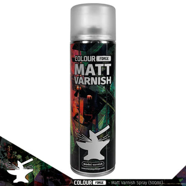 Colour Forge Spray Matt Varnish (500ml)