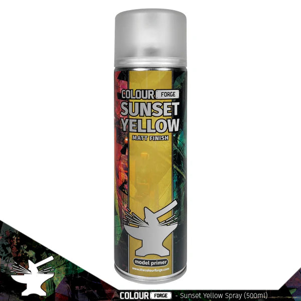 Colour Forge Spray Sunset Yellow (500ml)