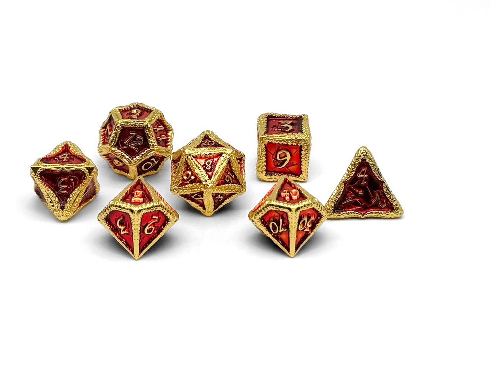 Alloy Metal RPG Set: Pirate Dice - Cutlass Cove