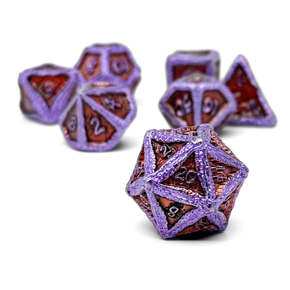 Alloy Metal RPG Set: Pirate Dice - Davey Jones Locker