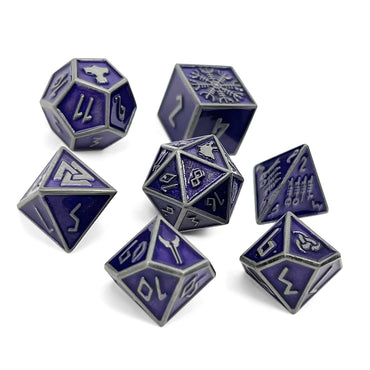 Norse Metal Dice Set - Doppelganger