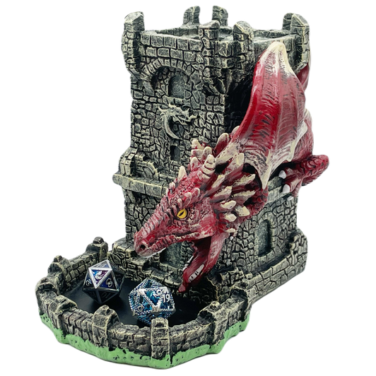 Dragon's Fury Dice Tower - Red Dragon
