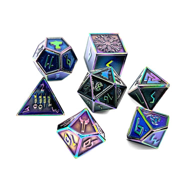 Norse Metal Dice Set - Draugr
