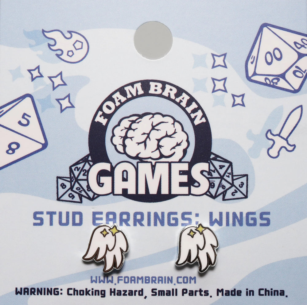 Stud Earrings - Wings