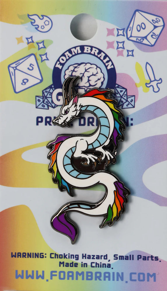 Pride Dragon Pins - Rainbow