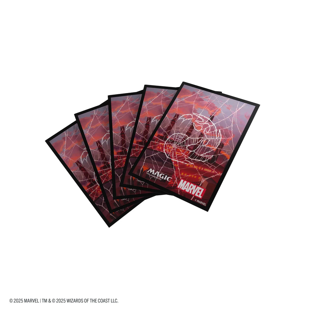 Magic the Gathering - Premium Art Sleeve Spider-Man Mountain