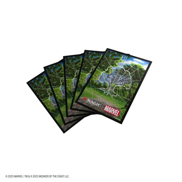Magic the Gathering - Premium Art Sleeve Spider-Man Forest
