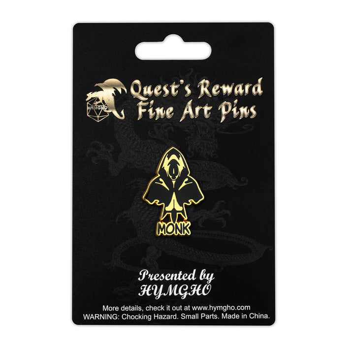 Quest's Reward Fine Art Class Pins: Monk