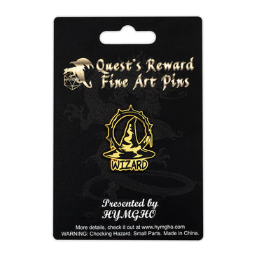 Quest's Reward Fine Art Class Pins: Wizard