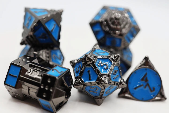 Metal RPG Set - Dice 51: Kepler-452b