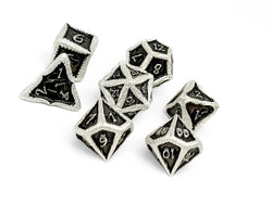 Alloy Metal RPG Set: Pirate Dice - Blackbeard