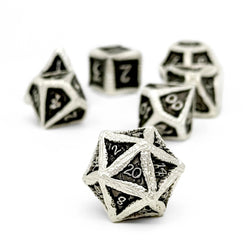 Alloy Metal RPG Set: Pirate Dice - Blackbeard