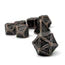 Alloy Metal RPG Set: Pirate Dice - Jolly Roger