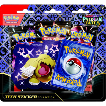 Pokemon: Paldean Fates: Tech Sticker Collection - Greavard