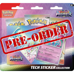 Pokemon: Prismatic Evolutions - Sylveon Tech Sticker Collection