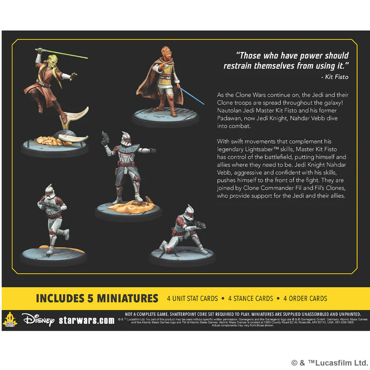 Star Wars: Shatterpoint - Requesting Your Surrender: Kit Fisto Squad Pack