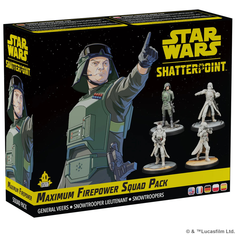 Star Wars: Shatterpoint - Maximum Firepower: General Veers Squad Pack