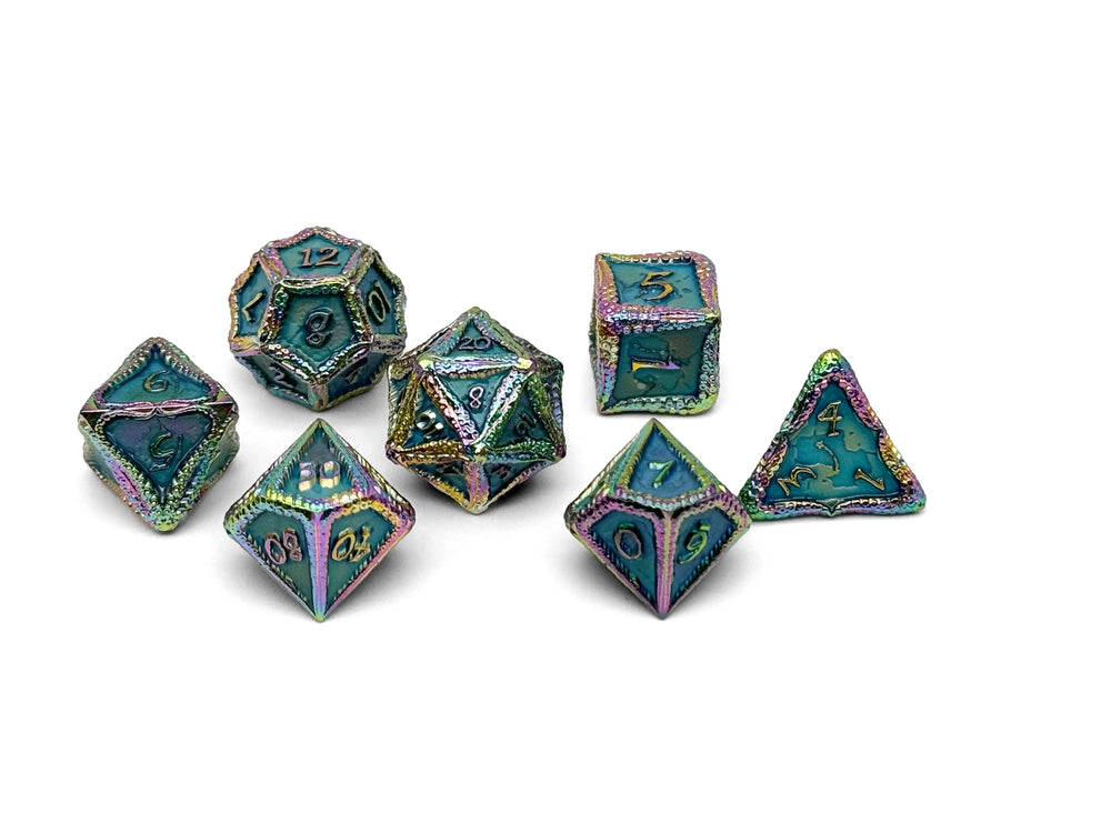 Alloy Metal RPG Set: Pirate Dice - Secret Stash