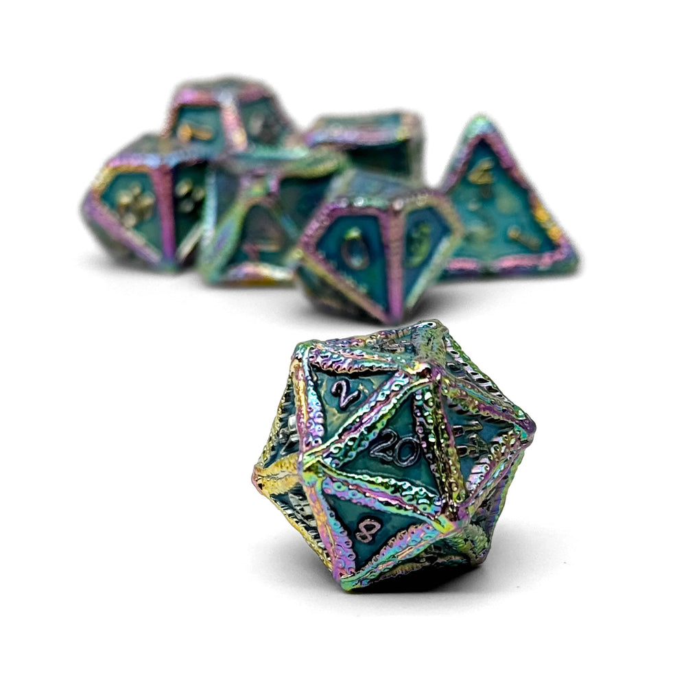 Alloy Metal RPG Set: Pirate Dice - Secret Stash