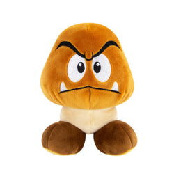 Club Mocchi- Mocchi- Super Mario™ Goomba Junior Plush Toy, 6 inch