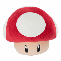 Club Mocchi- Mocchi- Super Mario™ Super Mushroom Mega Plush Toy, 15 inch