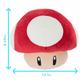 Club Mocchi- Mocchi- Super Mario™ Super Mushroom Mega Plush Toy, 15 inch