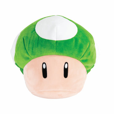 Club Mocchi- Mocchi- Super Mario™ 1-Up Mushroom Plush Toy, Mini