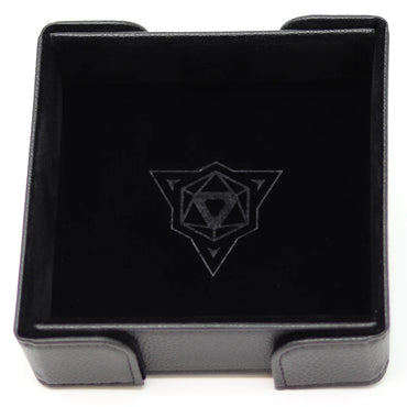 Magnetic Square Tray: Black Velvet