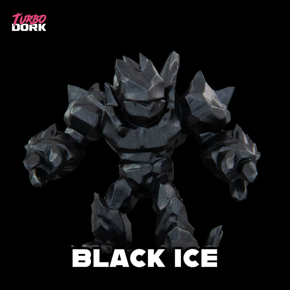 TurboDork: Black Ice Metallic Acrylic Paint