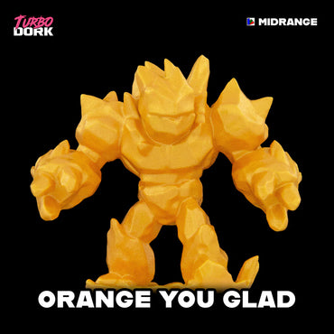 TurboDork: Orange You Glad Metallic Acrylic Paint