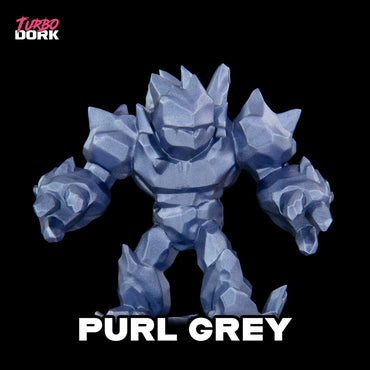 TurboDork: Purl Grey Metallic Acrylic Paint