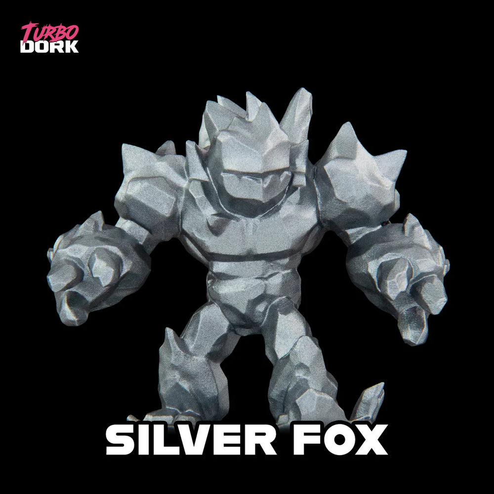 TurboDork: Silver Fox Metallic Acrylic Paint