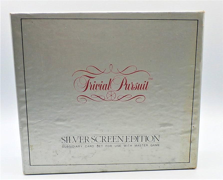 *USED* Trivial Pursuit Silver Screen Edition