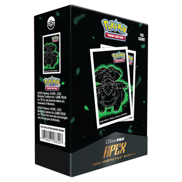 Apex Sleeves 105ct. - Neon Kanto: Venusaur