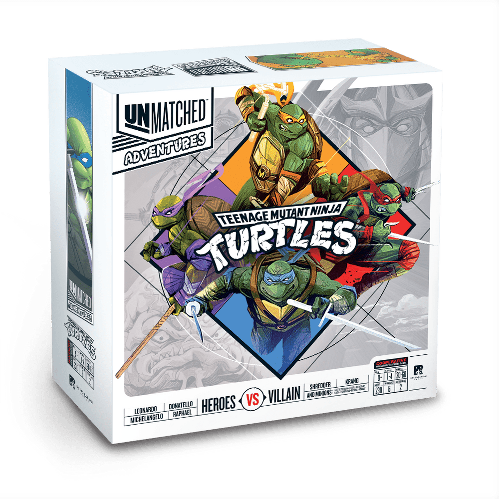 Unmatched Adventures: Teenage mutant Ninja Turtles