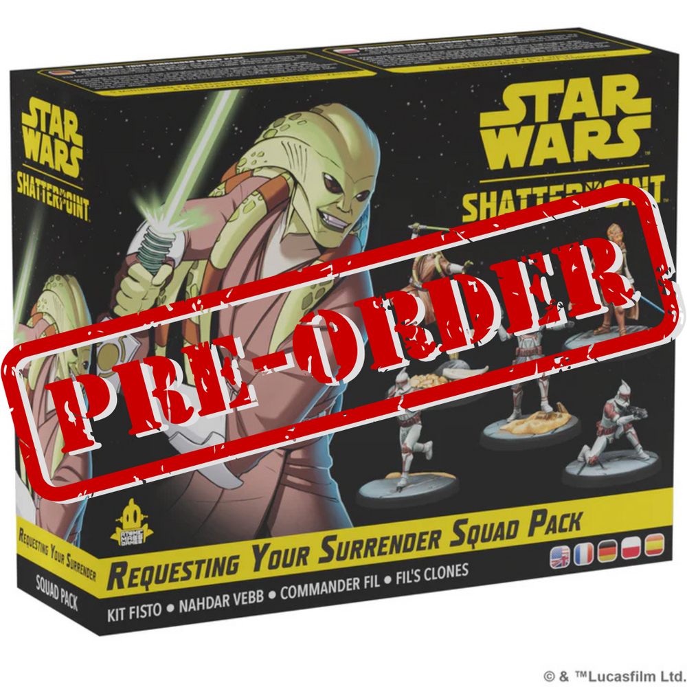 Star Wars: Shatterpoint - Requesting Your Surrender: Kit Fisto Squad Pack