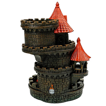 Red Wizard's Tower Dice Tower
