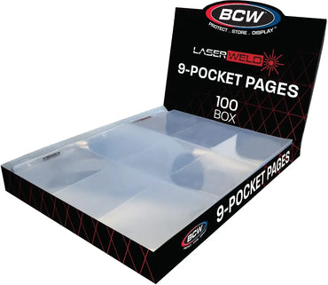 BCW Laserweld 9-Pocket Pages