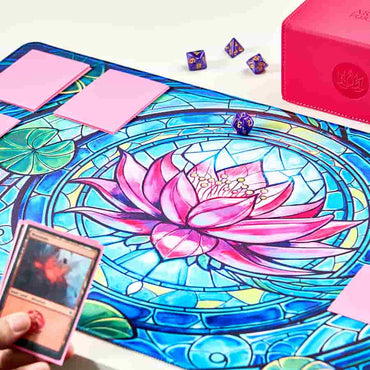 Playmat: Stained Glass Blossom Grace