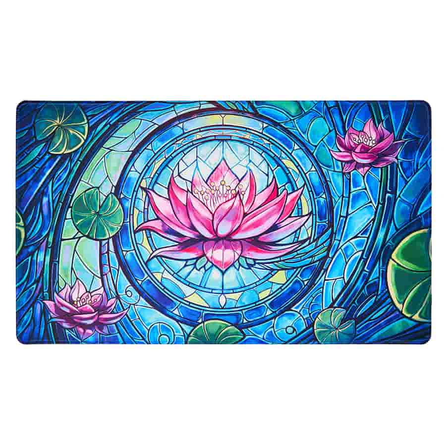 Playmat: Stained Glass Blossom Grace