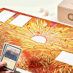 Playmat: Stained Glass Golden Plains
