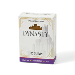 Arcane Fortress: Desert Gold Matte Sleeves (105ct.)