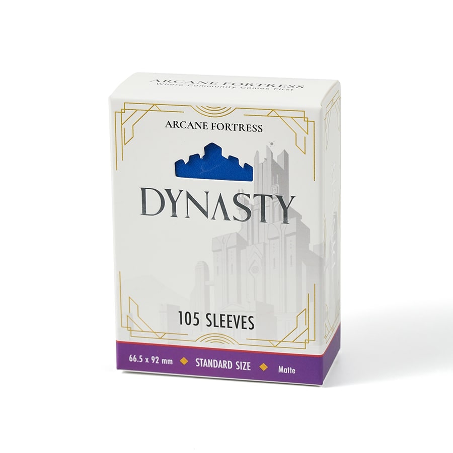 Arcane Fortress: Deep Blue Matte Sleeves (105ct.)