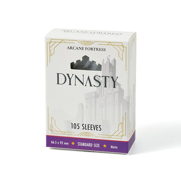 Arcane Fortress: Frosted Silver Matte Sleeves (105ct.)