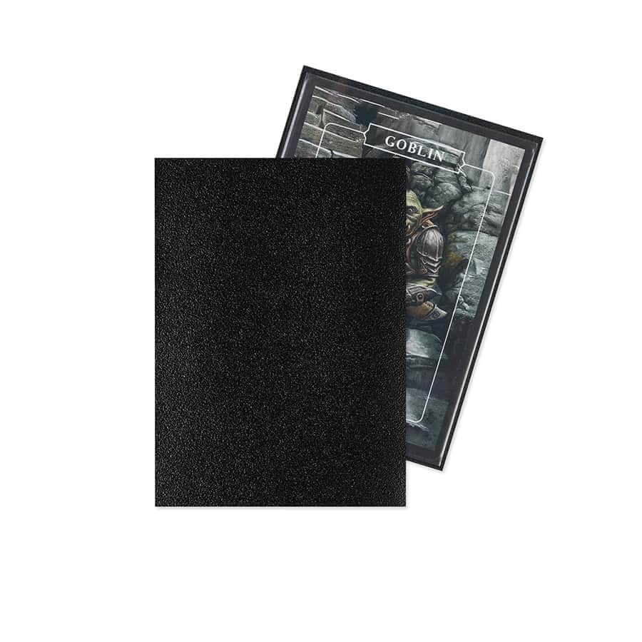 Arcane Fortress: Shadow Black Matte Sleeves (105ct.)